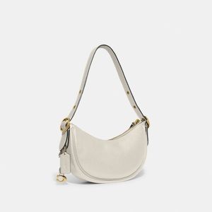 COACH Luna Soft Pebble Leather Shoulder Bag